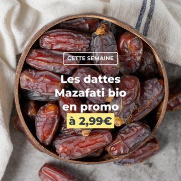 Les dattes Mazafati bio en promo Les dattes Mazafati bio en promo