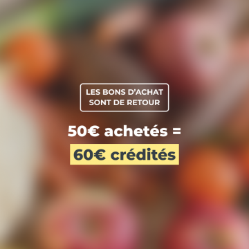 Les bons d'achat sont de retour !