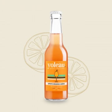 Spritz orange amère sans alcool 25cl Yoleau Spritz orange amère sans alcool 25cl Yoleau