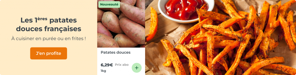 Les 1ères patates douces françaises