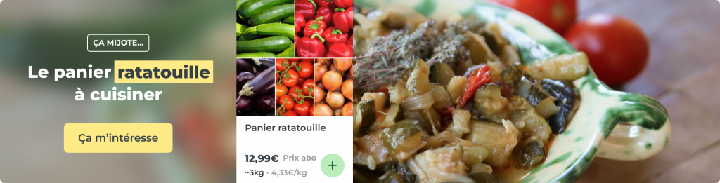 Panier ratatouille