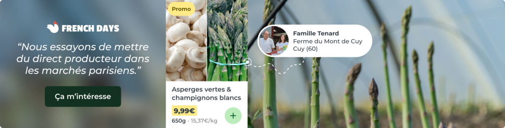 Les asperges de la famille Tenard