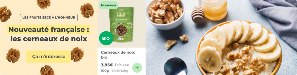 Cerneaux de noix bio