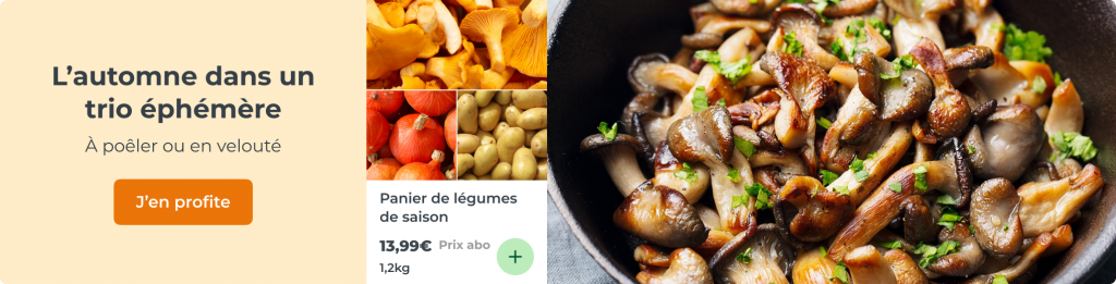 Panier de légumes de saison