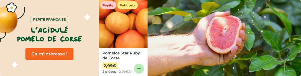L'acidulé pomelo de corse