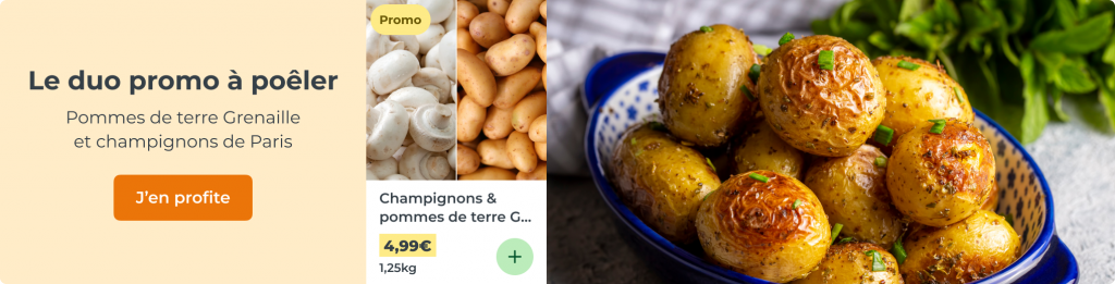 Le duo promo à poêler