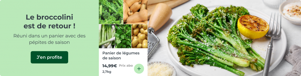 Panier de légumes de saison