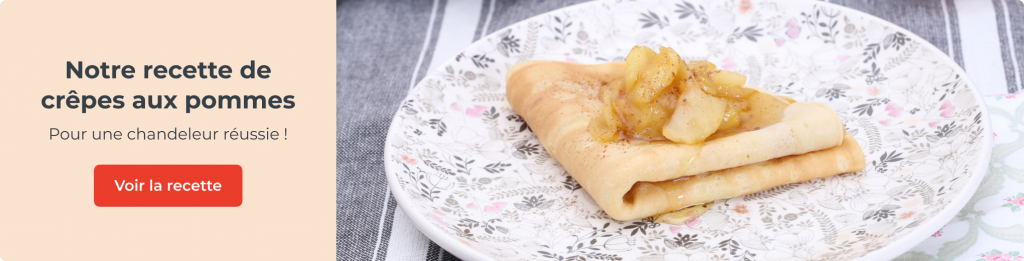 Notre recette de crêpes aux pommes