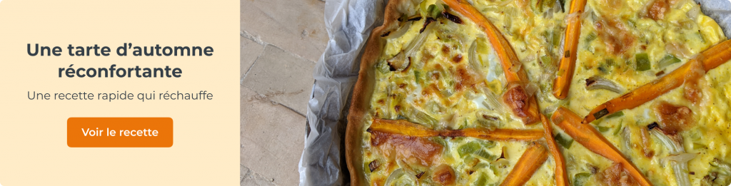 Une tarte d'automne réconfortante