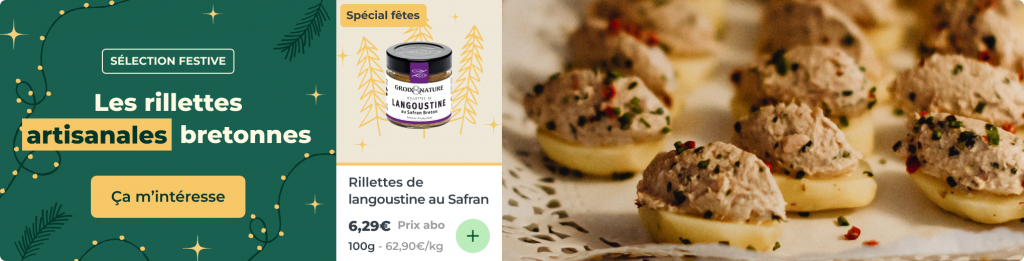 Rillettes de langoustine au Safran