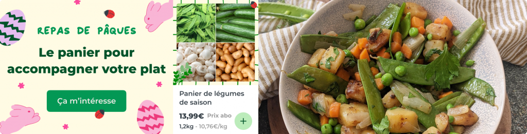 Panier de légumes de saison