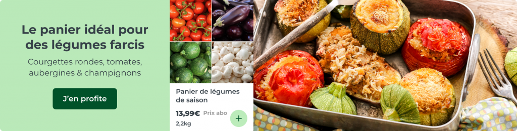 Panier de légumes de saison