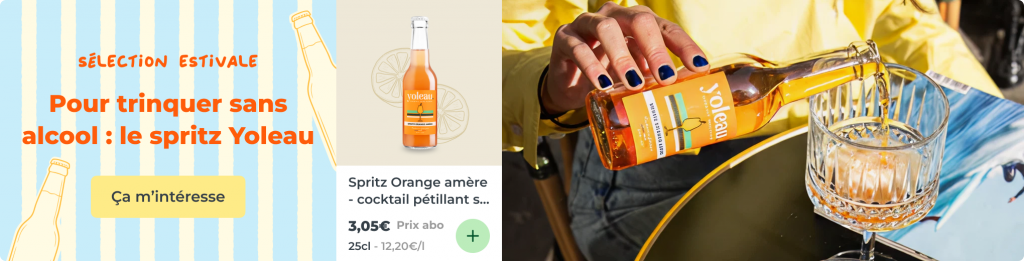 Pour trinquer sans alcool : le spritz Yoleau