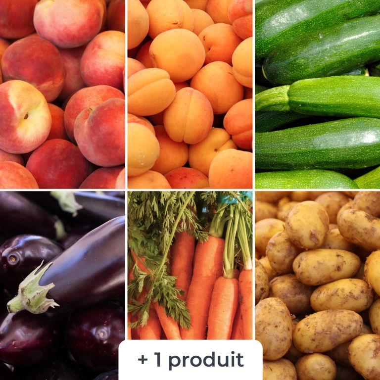 Mélange de fruits & légumes bio