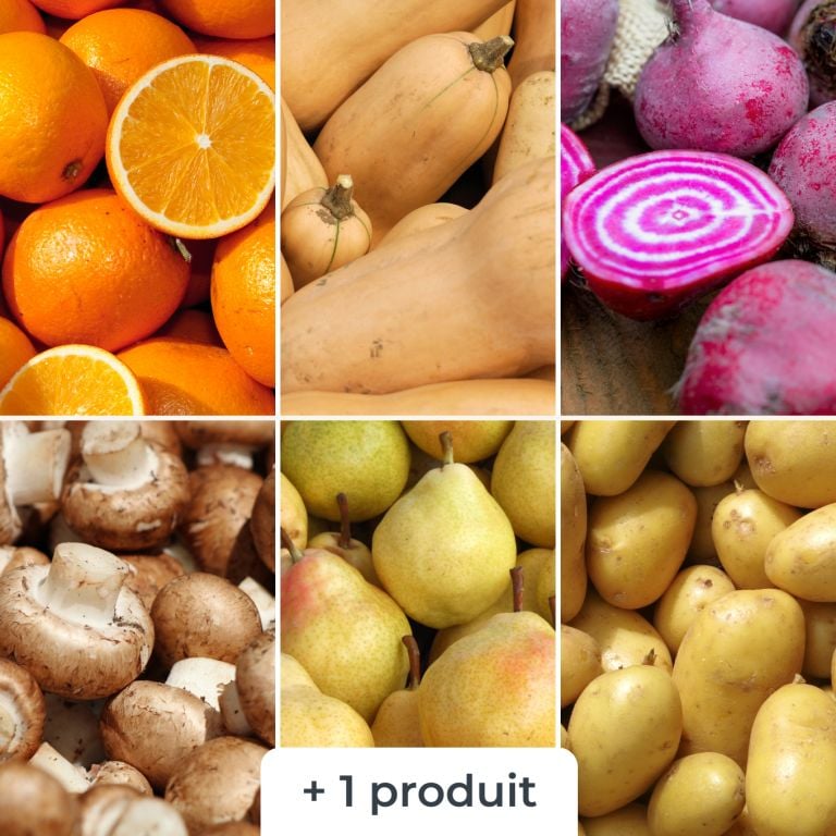 Mélange de fruits & légumes bio