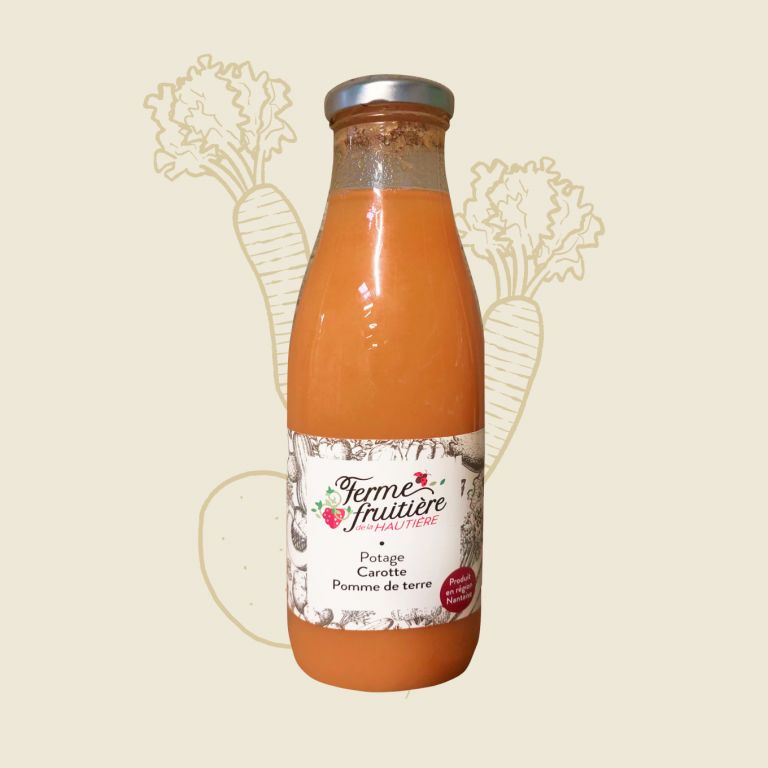 Soupe de carottes & pommes de terre