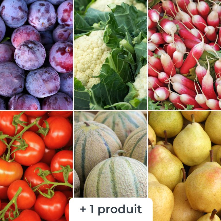 Mélange de fruits & légumes