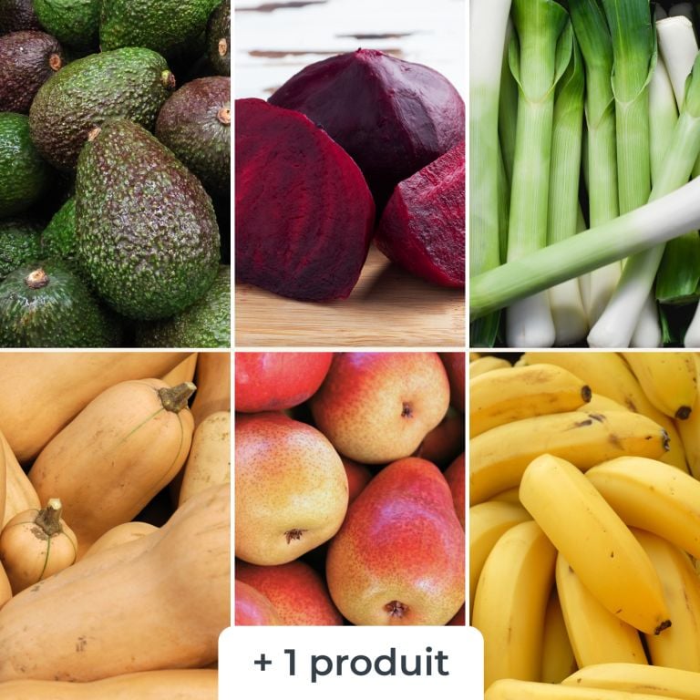 Mélange de fruits & légumes