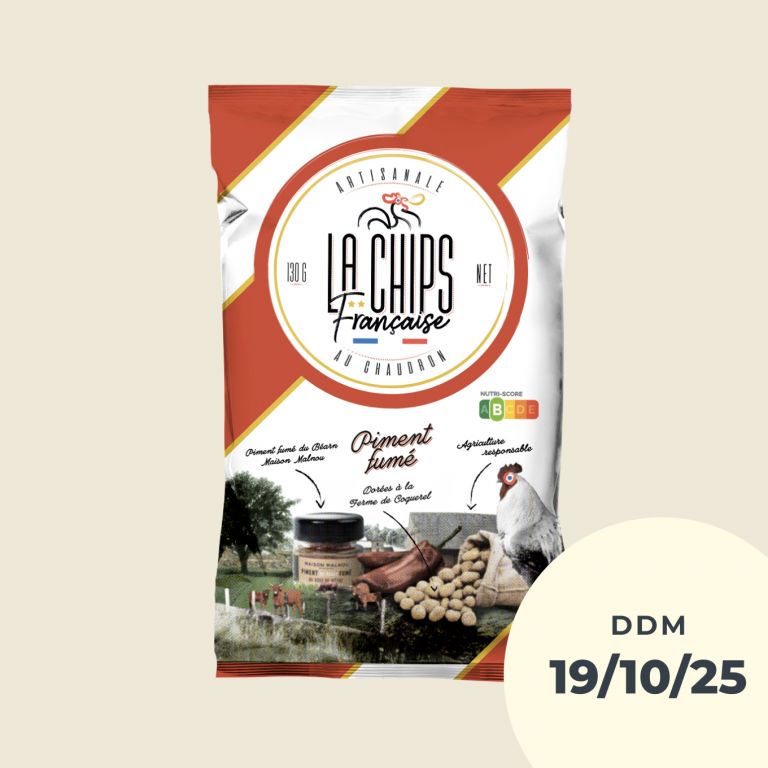 Chips au piment fumé
