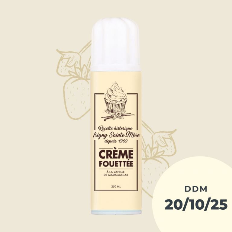 Crème chantilly à la vanille de Madagascar
