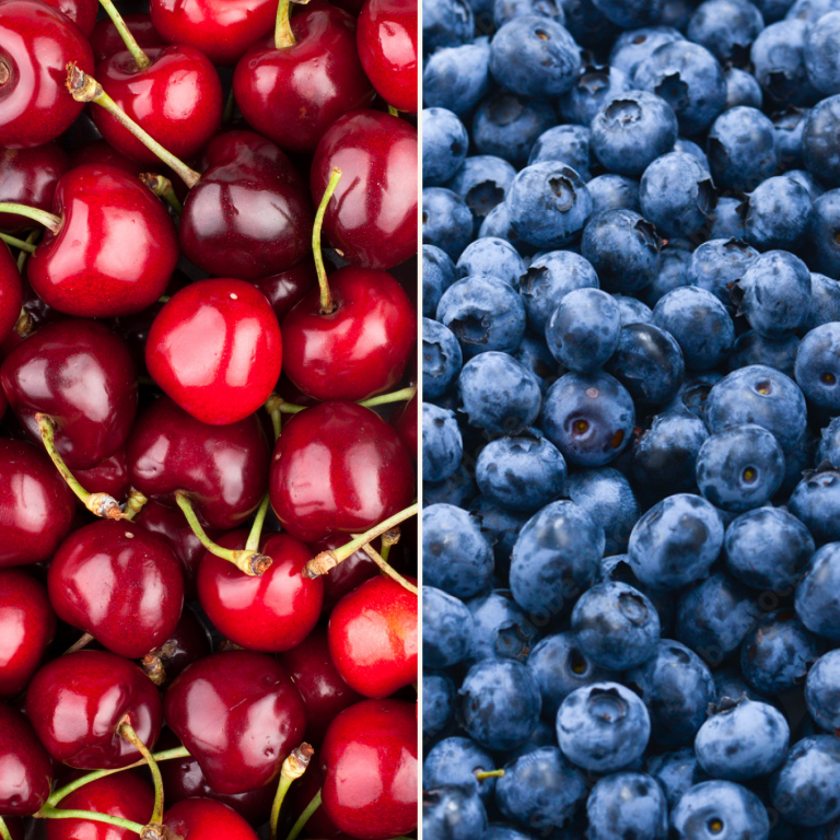 Cerises & myrtilles