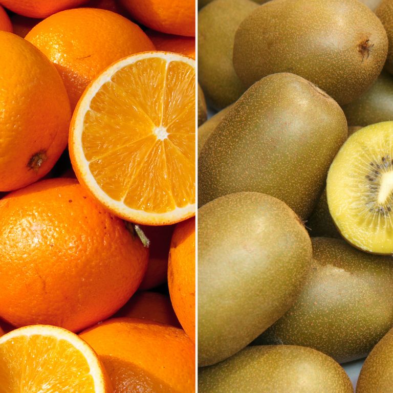 Oranges Lane Late & kiwis jaunes