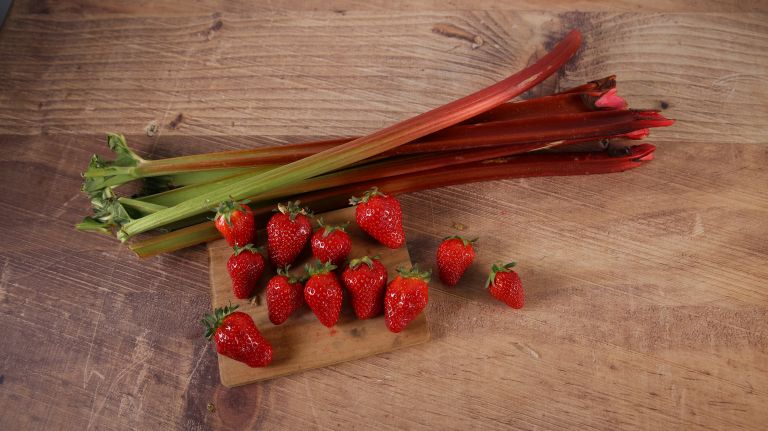 Fraises & rhubarbe