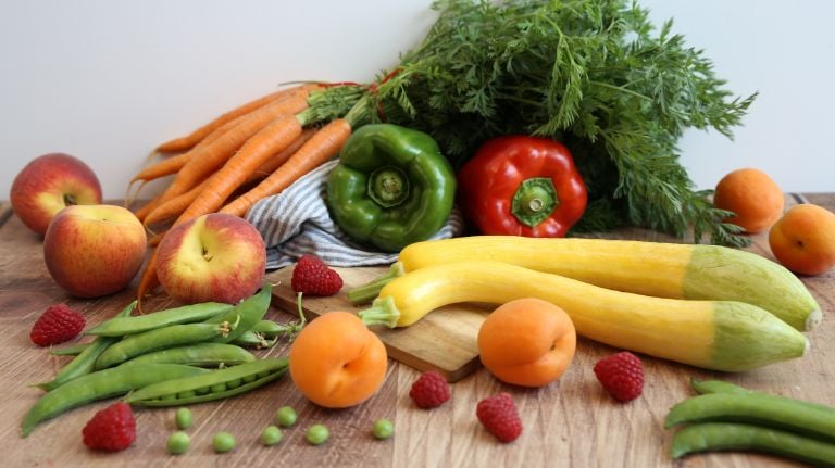 Mélange de fruits & légumes bio (+6 oeufs bio)