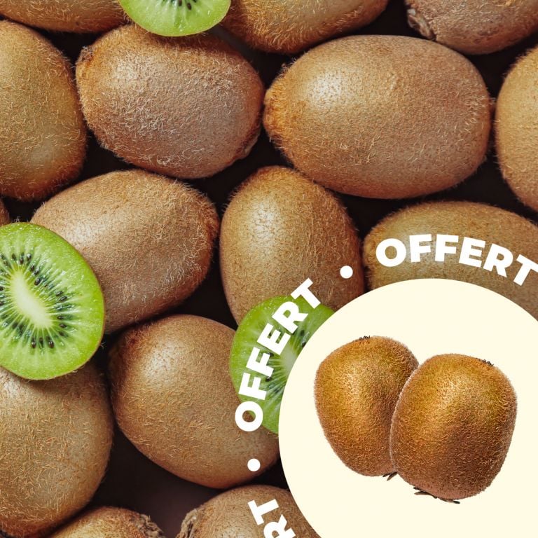 Kiwis verts - 6 pièces (+2 offerts)