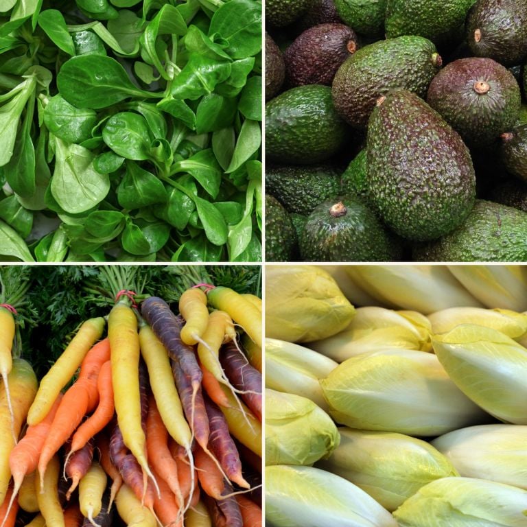 Panier de légumes de saison
