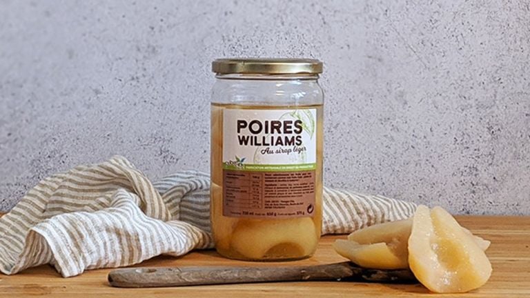 Poires au sirop
