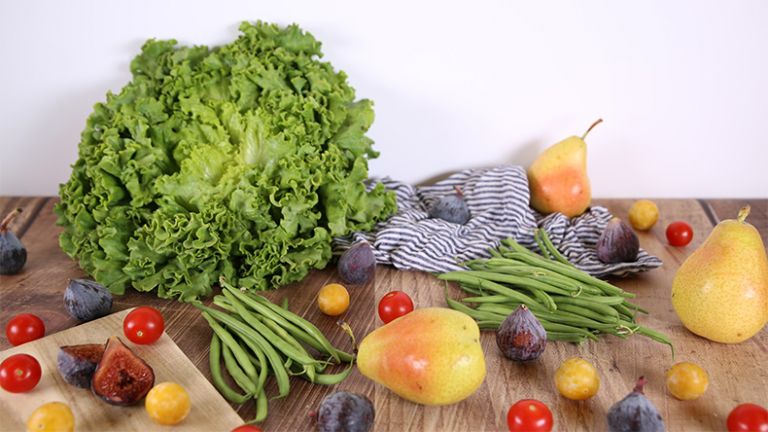 Petit mélange de fruits & légumes (+ 6 œufs bio)