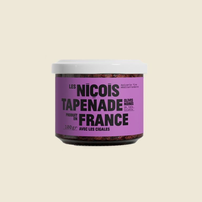 Tapenade d'olives noires 100g