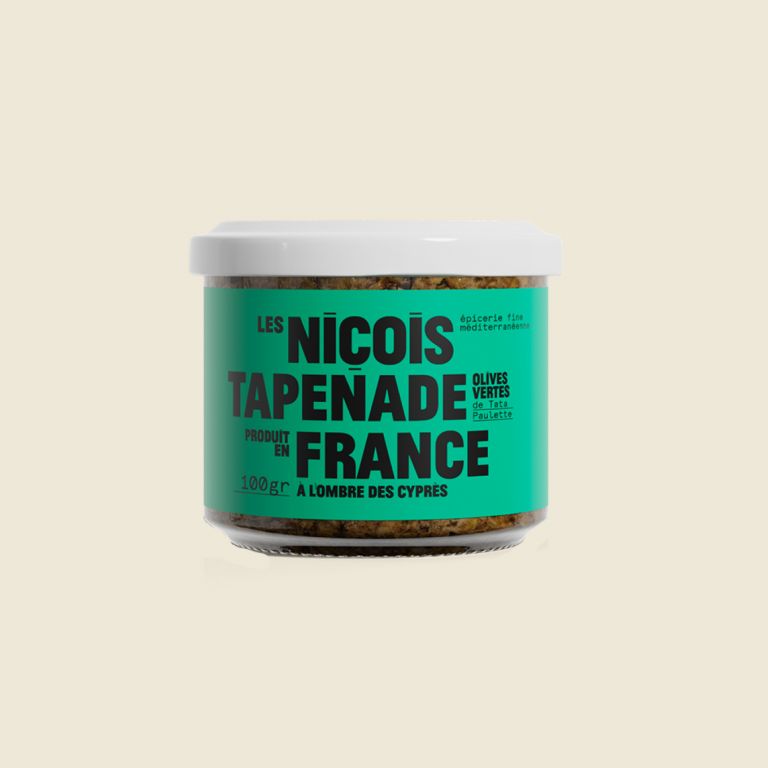 Tapenade d'olives vertes 100g
