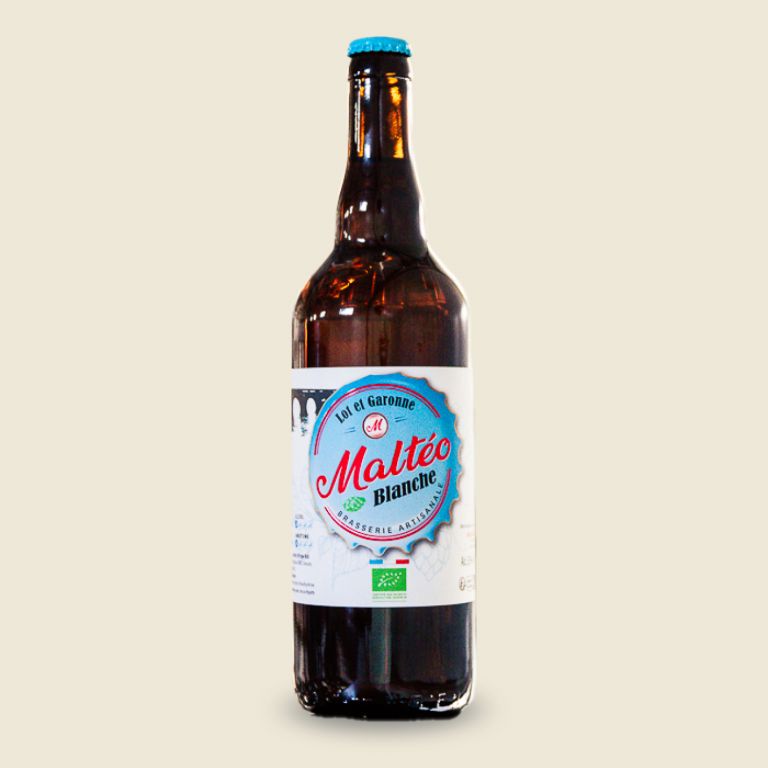 Bière blanche bio 75 cL