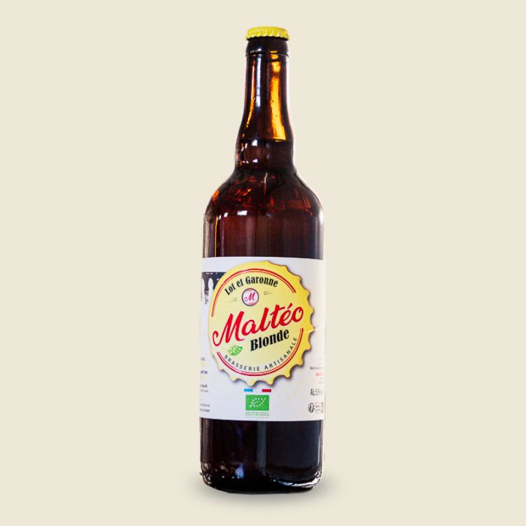 Bière blonde bio 75 cL