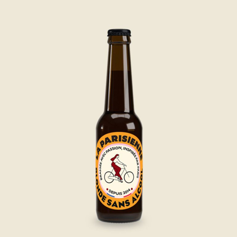 Bière bio La Parisienne Blonde Pale Ale sans Alcool 33 cL