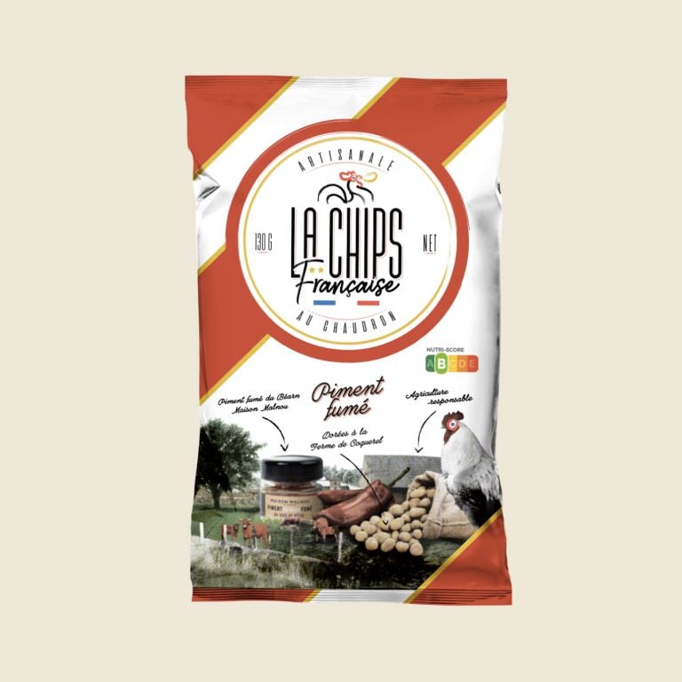 Chips au piment fumé