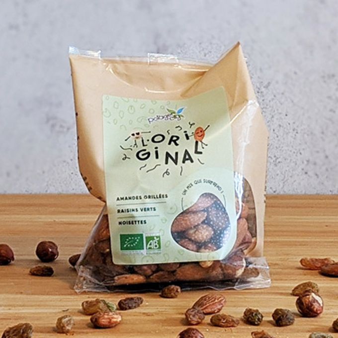 L’original - amandes grillées, raisins verts, noisettes bio