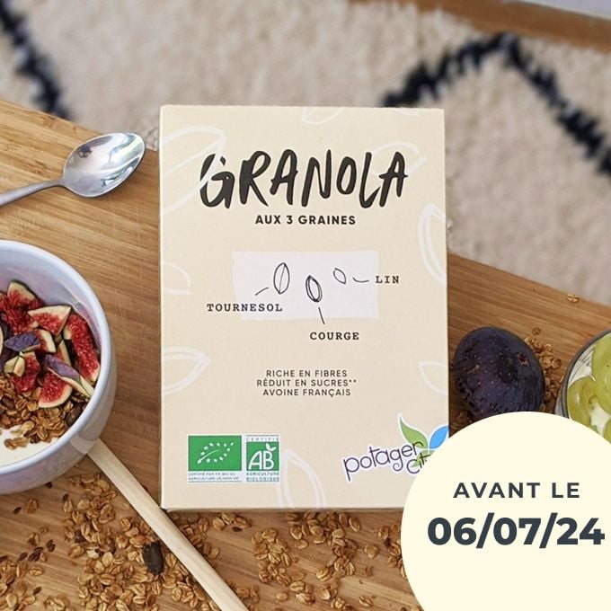 Granola aux 3 graines bio
