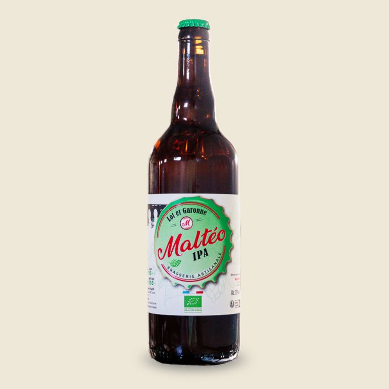 Bière IPA bio 75 cL