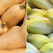 Courge butternut & endives