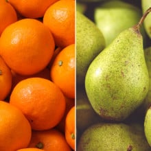 Mandarines Orri & Poires Xenia