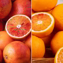 Oranges sanguines et oranges maltaises