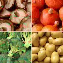 Panier de légumes de saison