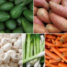 Panier de légumes de saison