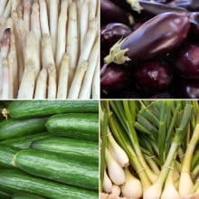 Panier de légumes de saison