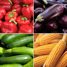 Panier de légumes à griller
