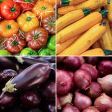 Panier de légumes de saison
