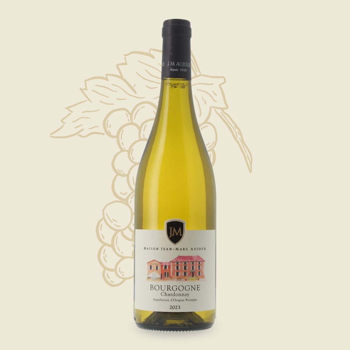 Maison J.M Aujoux Chardonnay blanc 2023 Maison J.M Aujoux Chardonnay blanc 2023